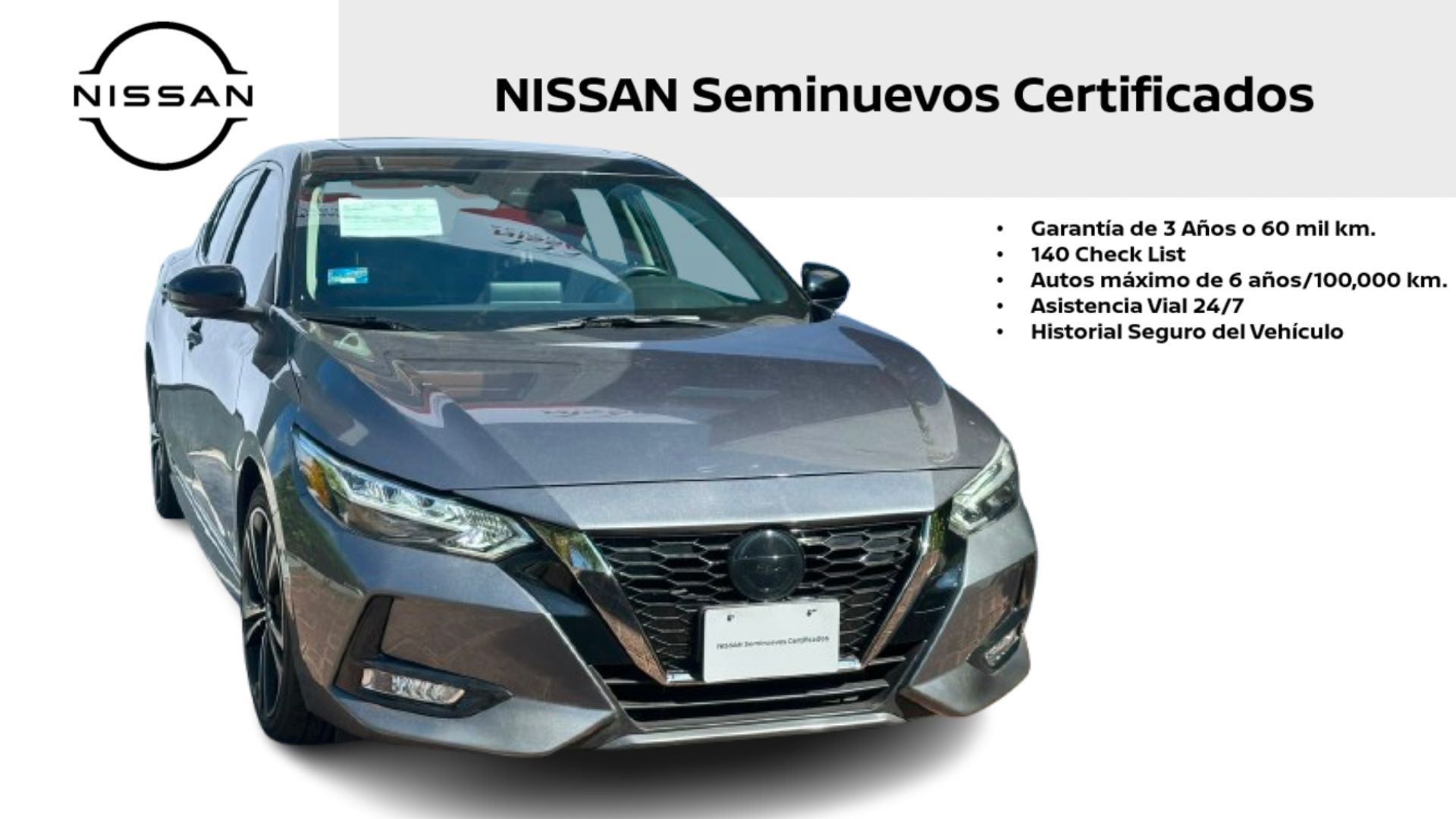 2023 Nissan Sentra SR BI-TONO L4 2.0L 145 CP 4 PUERTAS AUT BA AA