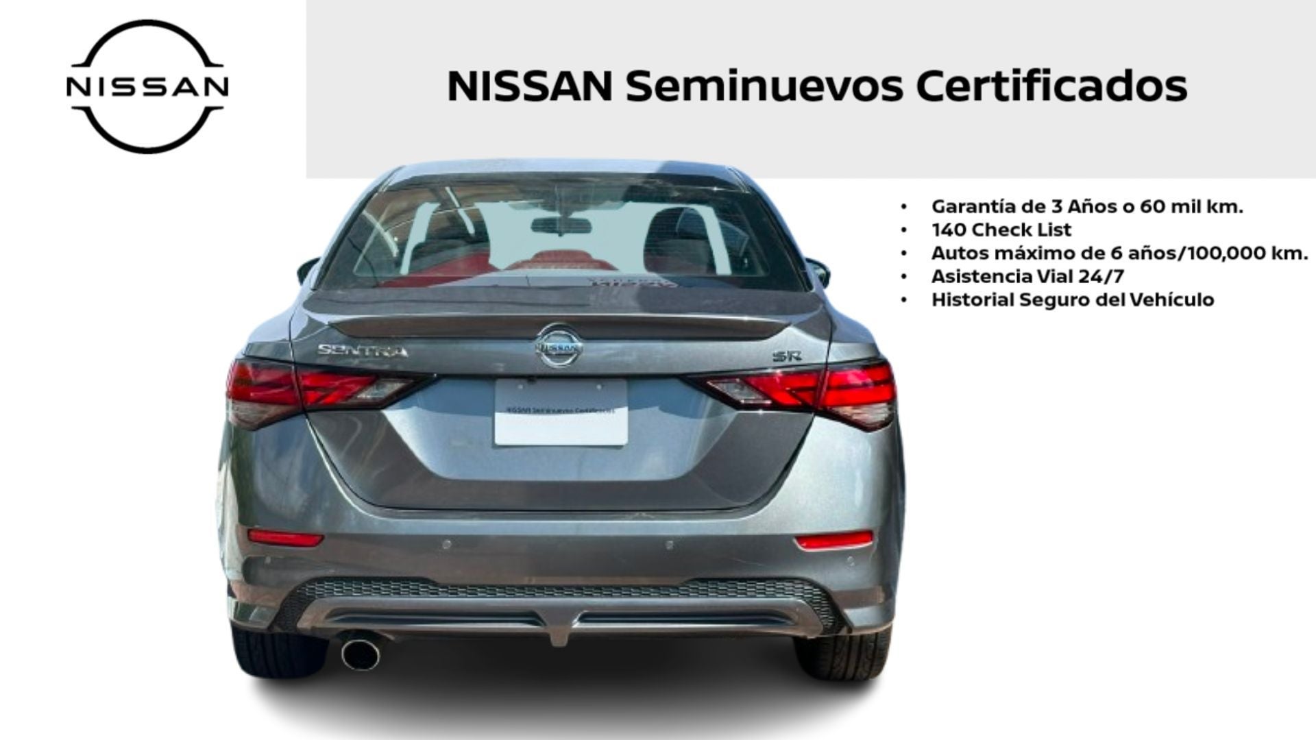 2023 Nissan Sentra SR BI-TONO L4 2.0L 145 CP 4 PUERTAS AUT BA AA