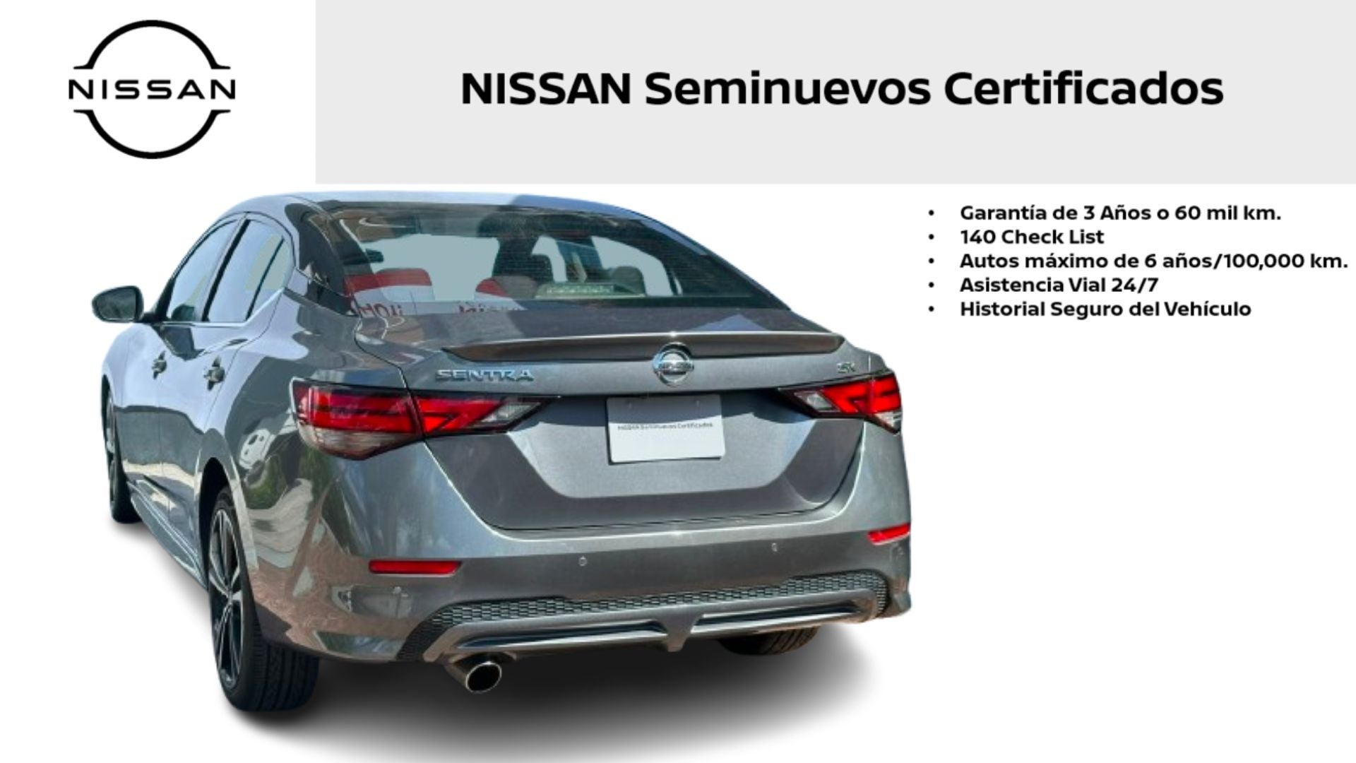 2023 Nissan Sentra SR BI-TONO L4 2.0L 145 CP 4 PUERTAS AUT BA AA