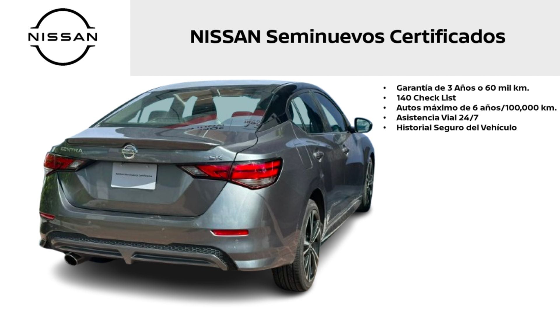 2023 Nissan Sentra SR BI-TONO L4 2.0L 145 CP 4 PUERTAS AUT BA AA