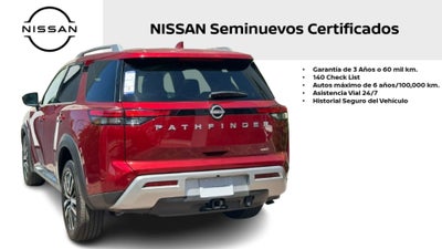 2025 Nissan Pathfinder PLATINUM V6 3.5L 270 CP 5 PUERTAS AUT PIEL BA AA
