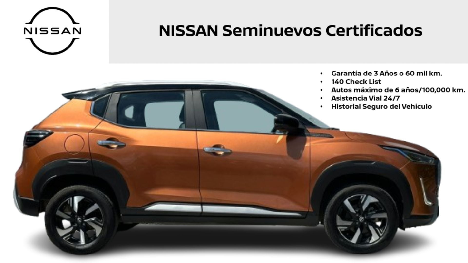 2025 Nissan Magnite EXCLUSIVE, L3, 1.0T, 112 CP, 5 PUERTAS, AUT CVT