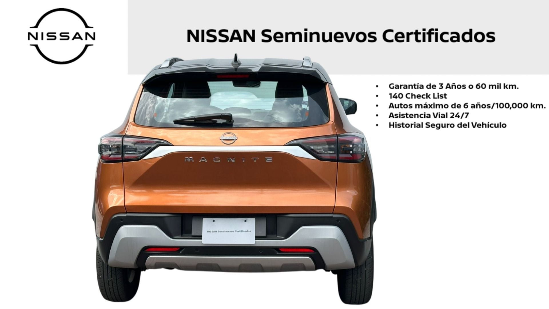 2025 Nissan Magnite EXCLUSIVE, L3, 1.0T, 112 CP, 5 PUERTAS, AUT CVT